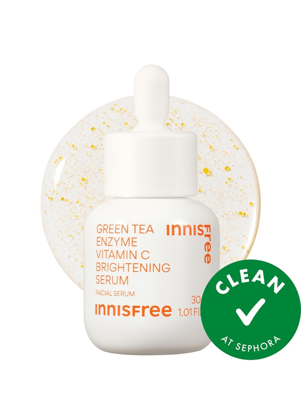 INNISFREE Vitamin C Korean Brightening Serum for Dark Spots+Post-Breakout Marks